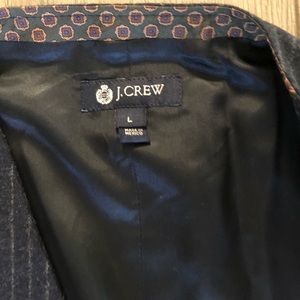 J crew pinstripe vest
